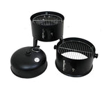 3 in 1 Barrel Smoker BBQ Charcoal Smoker Barbecue Grill 3 Layers