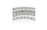 50m Reel Tape Measure Stainless Steel Retractable Measuring Tape Metric