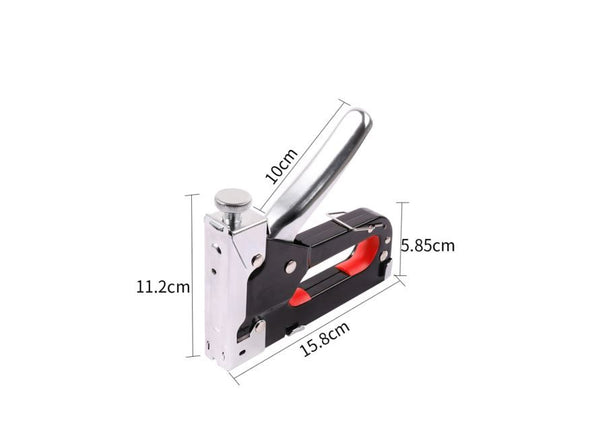 3 in 1 Stapler Upholstery Manual Staple Nail Pin Tool Heavy Duty