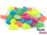 Solar Garden Stones GLOW IN DARK 100pcs