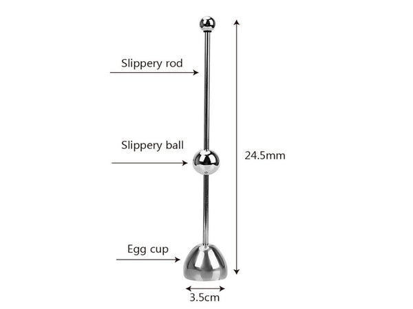 Egg Topper Shell Cutter Opener Stainless Steel