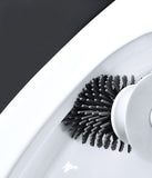 Silicone Soft Bristle Toilet Brush Standing Base Cleaning