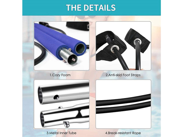 Portable Pilates Bar Kit