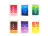 6 Park Ink Pad Rubber Stamps Craft Pigment Ink 24 Colour