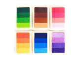 6 Park Ink Pad Rubber Stamps Craft Pigment Ink 24 Colour