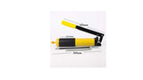 600ml Grease Gun Pistol Lever Pump Grip Aluminum Canister Air Release Valve