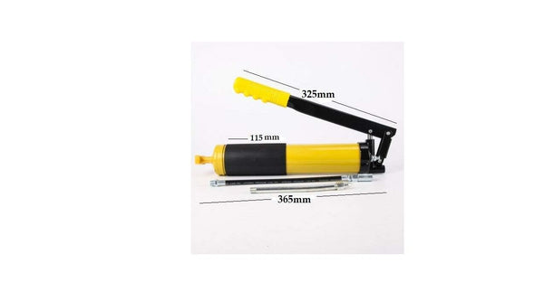 600ml Grease Gun Pistol Lever Pump Grip Aluminum Canister Air Release Valve