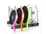 Kitchen Organiser Rack Pot Pan Cookware Lid Holder