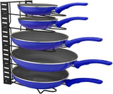 Kitchen Organiser Rack Pot Pan Cookware Lid Holder