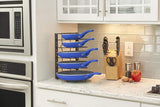 Kitchen Organiser Rack Pot Pan Cookware Lid Holder