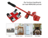 Furniture Movers with Wheels & Furniture Lifter Set