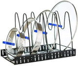 Kitchen Organiser Rack Pot Pan Cookware Lid Holder