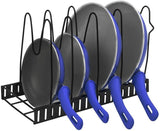 Kitchen Organiser Rack Pot Pan Cookware Lid Holder