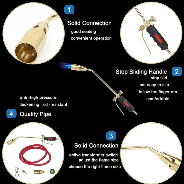 Liquefied Gas Torch LPG Torch Double Open Welding