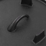 Cast Iron Dutch Oven Camping Pot Frying Pan Skillet Set