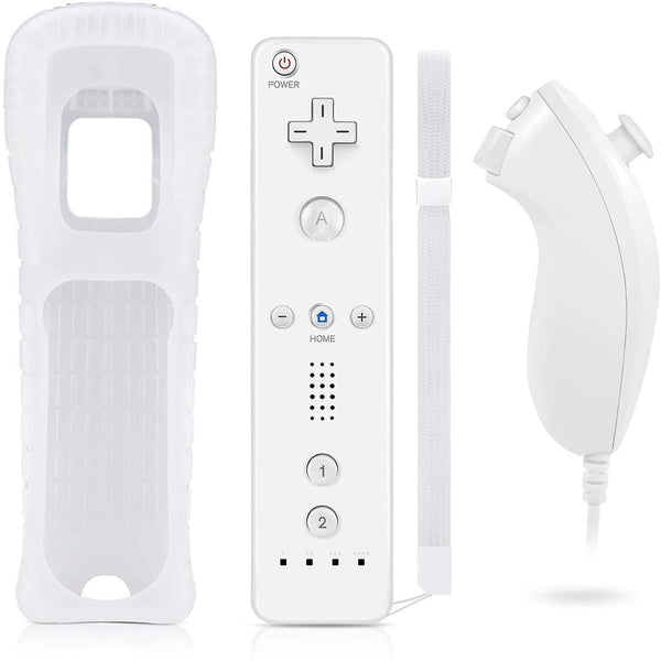 Wii Remote And Nunchuck Controller