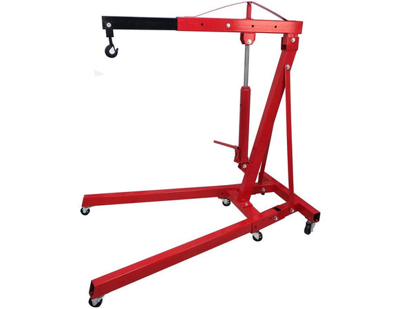 Heavy Duty 2000Kg Engine Hoist Folding Workshop Crane 2 Ton