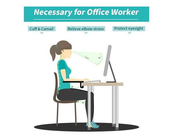 Brand New Ergonomic Office Chair Table Desk Armrest Pads