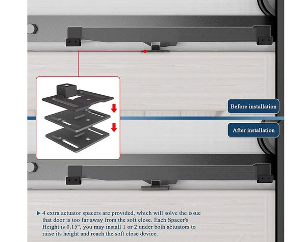 Barn Door Damper Barn Door Soft Close Mechanism
