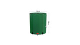 500L Water Tank barrel garden irrigation hydroponic Collapsible Sorage