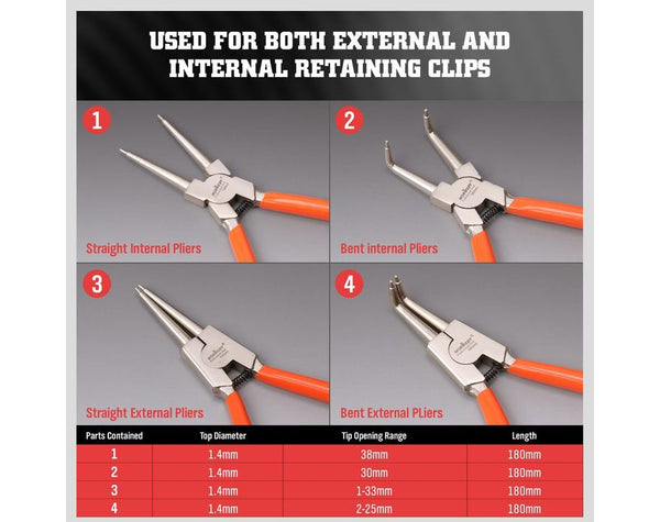 Circlip Pliers Set
