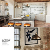 RUST Industrial Pendant Light Hanging Lamp