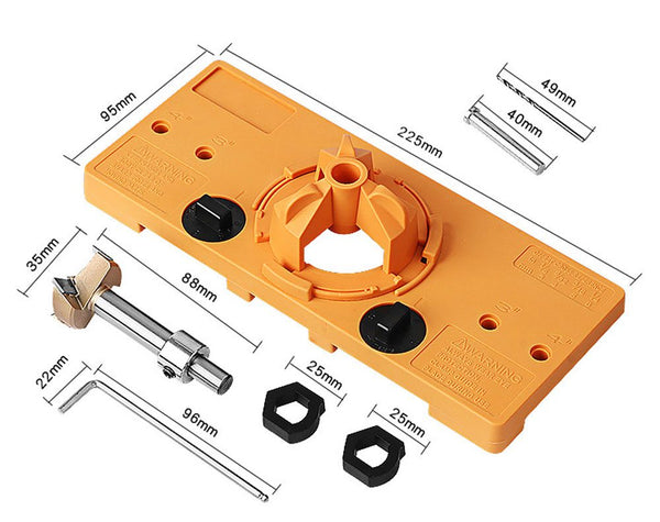 35mm Concealed Hinge Jig Boring Hole Drill Guide