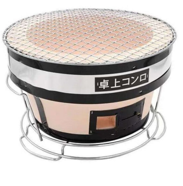 Japanese Ceramic Hibachi Charcoal Table Grill