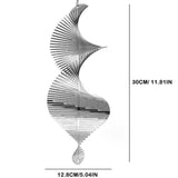 Wind Chimes 3D Rotating Spiral Wind Spinner