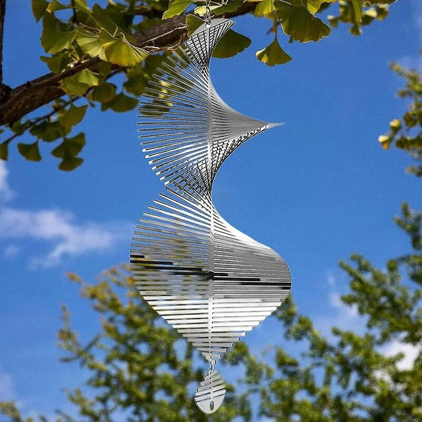 Wind Chimes 3D Rotating Spiral Wind Spinner