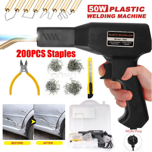 Plastic Welder Hot Stapler Plastic Repair Welding Kit