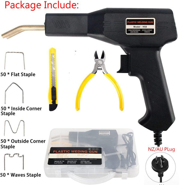 Plastic Welder Hot Stapler Plastic Repair Welding Kit