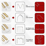 Plastic Welder Hot Stapler Plastic Repair Welding Kit