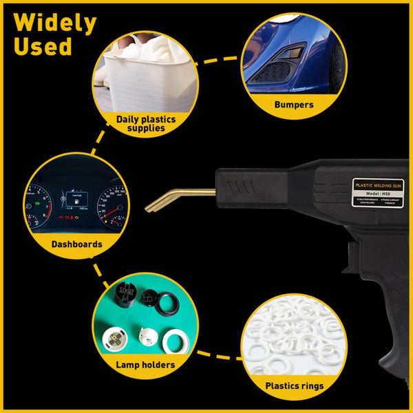 Plastic Welder Hot Stapler Plastic Repair Welding Kit