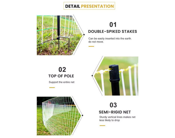 Netting Fence (50M) Electric Fence Nettng Netting Fence Fencing