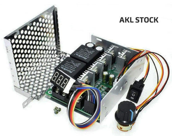 DC Motor Speed Controller PWM Reversible Switch Set 10V-55V 12V 24V 36V 48V 60A