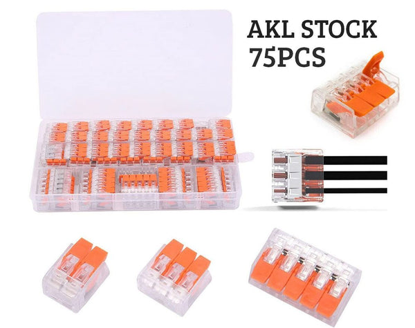 75PCS Electrical Connectors