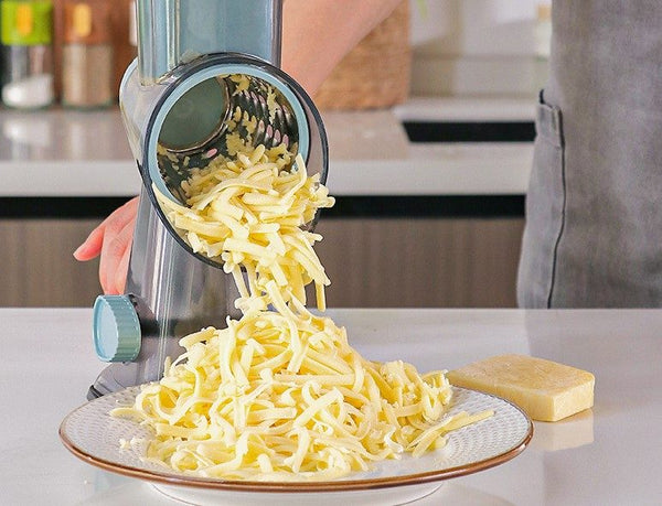 Speed Grater Manual Kitchen Food Vegetable Slicer Chopper Dicer Garlic