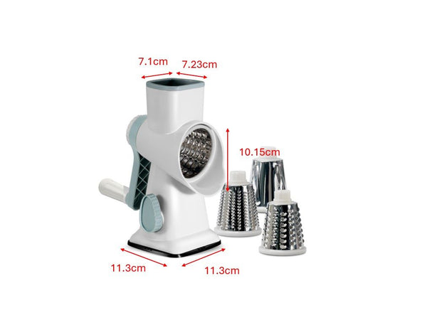 Speed Grater Manual Kitchen Food Vegetable Slicer Chopper Dicer Garlic