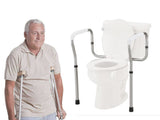 Toilet Safety Frame Rail