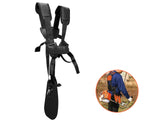 Adjustable Weed Eater Strap Harness for Stihl Ryobi Black