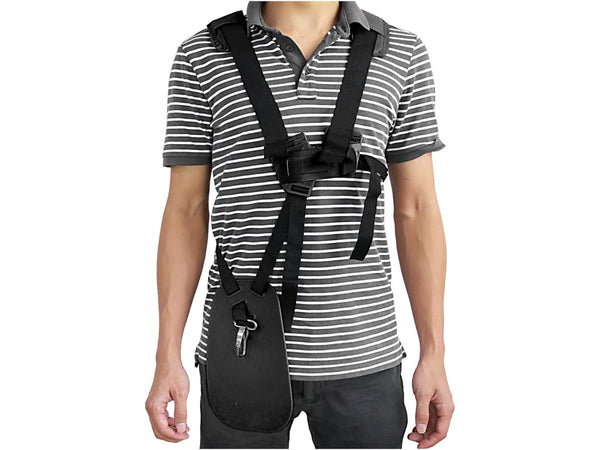 Adjustable Weed Eater Strap Harness for Stihl Ryobi Black