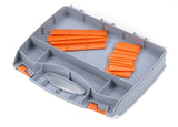 2 Sided 30 Compartment Adjustable Storage Box Organiser