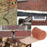 Copper Mesh Woven Roll Wire Screen Rodent Pest Control