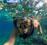 Snorkeling Diving Mask Scuba Snorkel Set - Teal