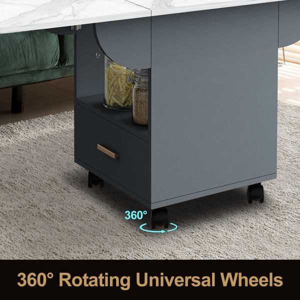 Folding Dining Table Set