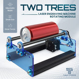 Laser Rotary Roller Cutter Module for Cylindrical Objects Cans Adjustable Width