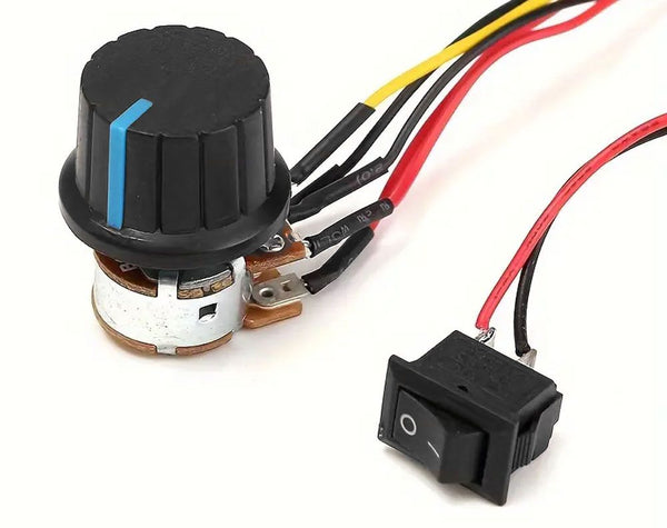 DC Motor Speed Controller PWM Reversible Switch Set 10V-55V 12V 24V 36V 48V 60A