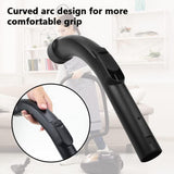 Curved Handle Hose Wand with Hose End Cuff and Click Ring Fit Miele Vacuum