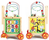 Wooden Activity Walker Activity Cube